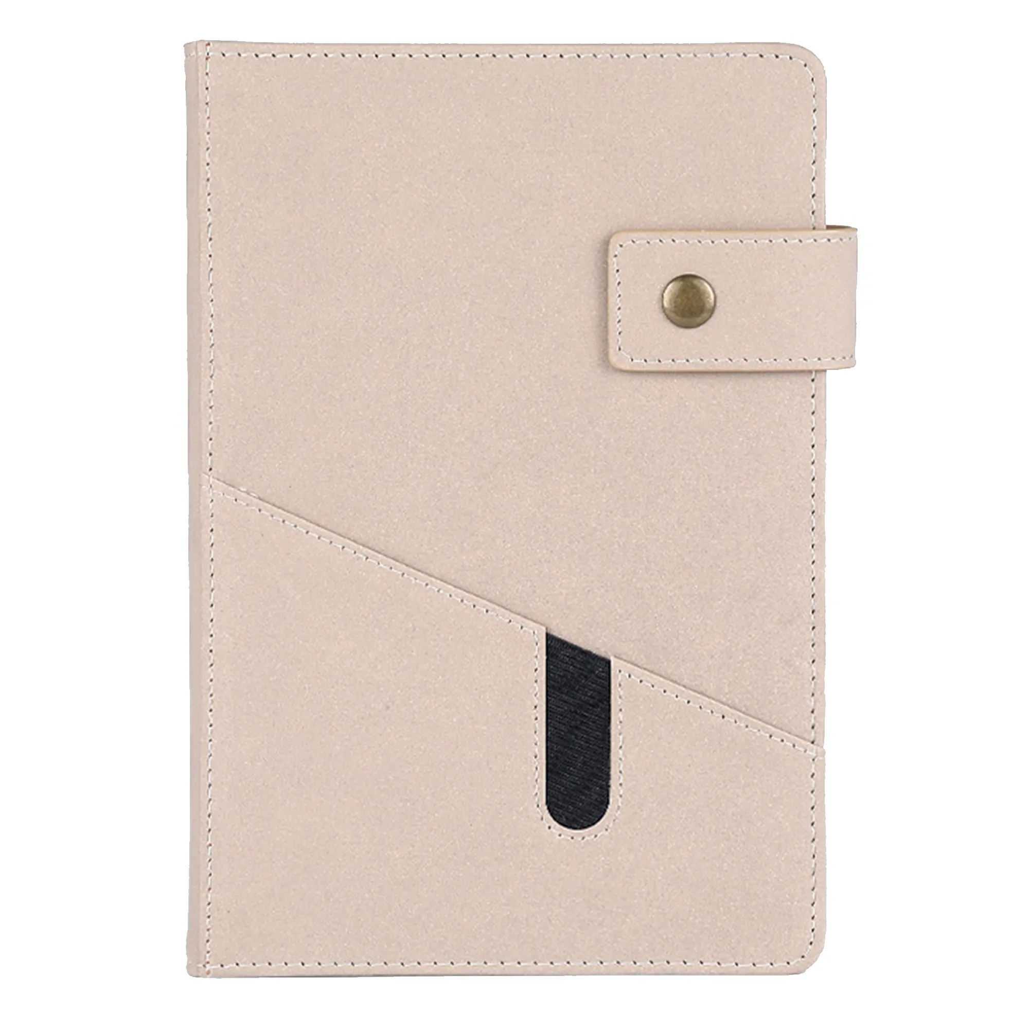 MOQ 50 A5 Interlayer Leather Notebook 3