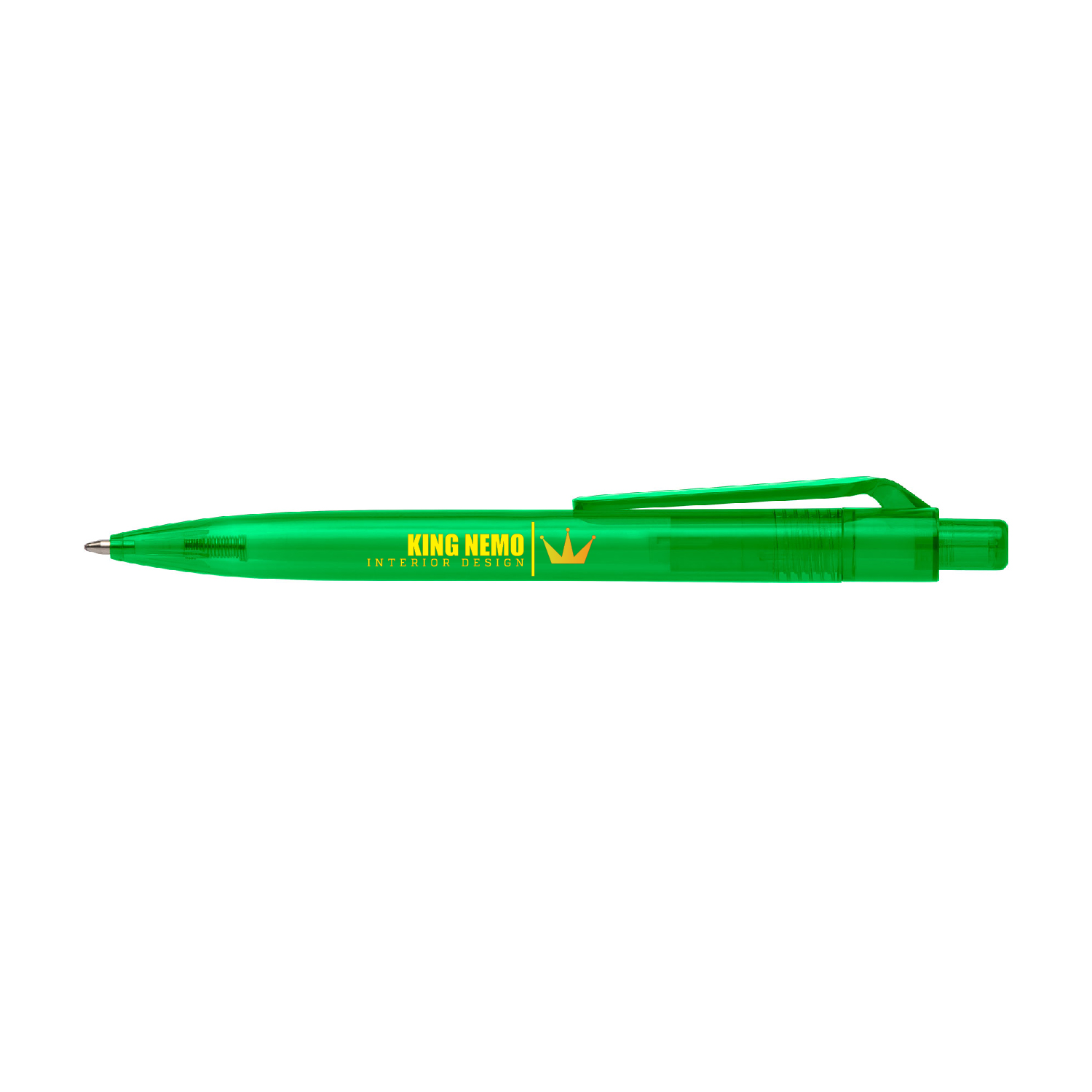 PrismClick Recycled Plastic Pen (Full Color Imprint) 3