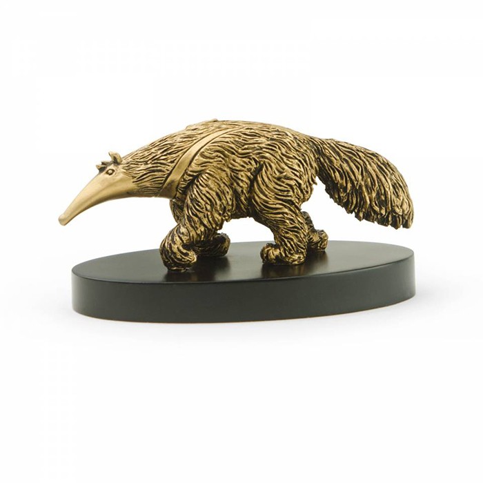 3D Metal-Like Figurine (Anteater) 2