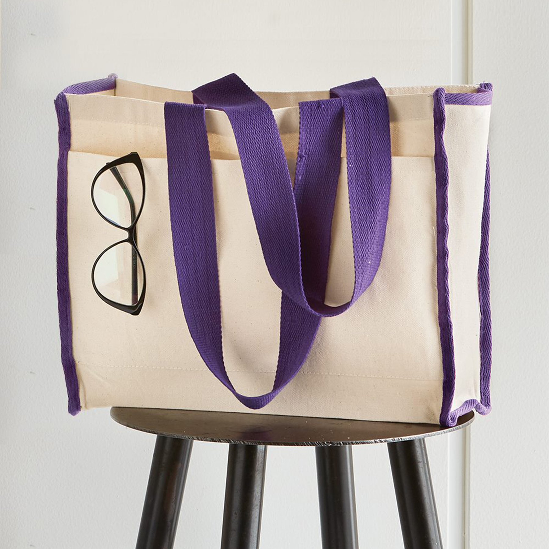 100% Heavy Duty 12 oz. Cotton Canvas Tote Bag 9