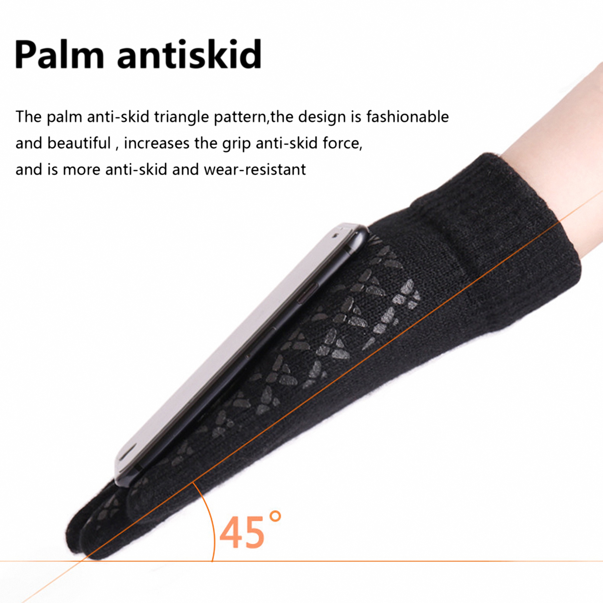 Touchscreen Knitted Gloves for Adults Unisex 4