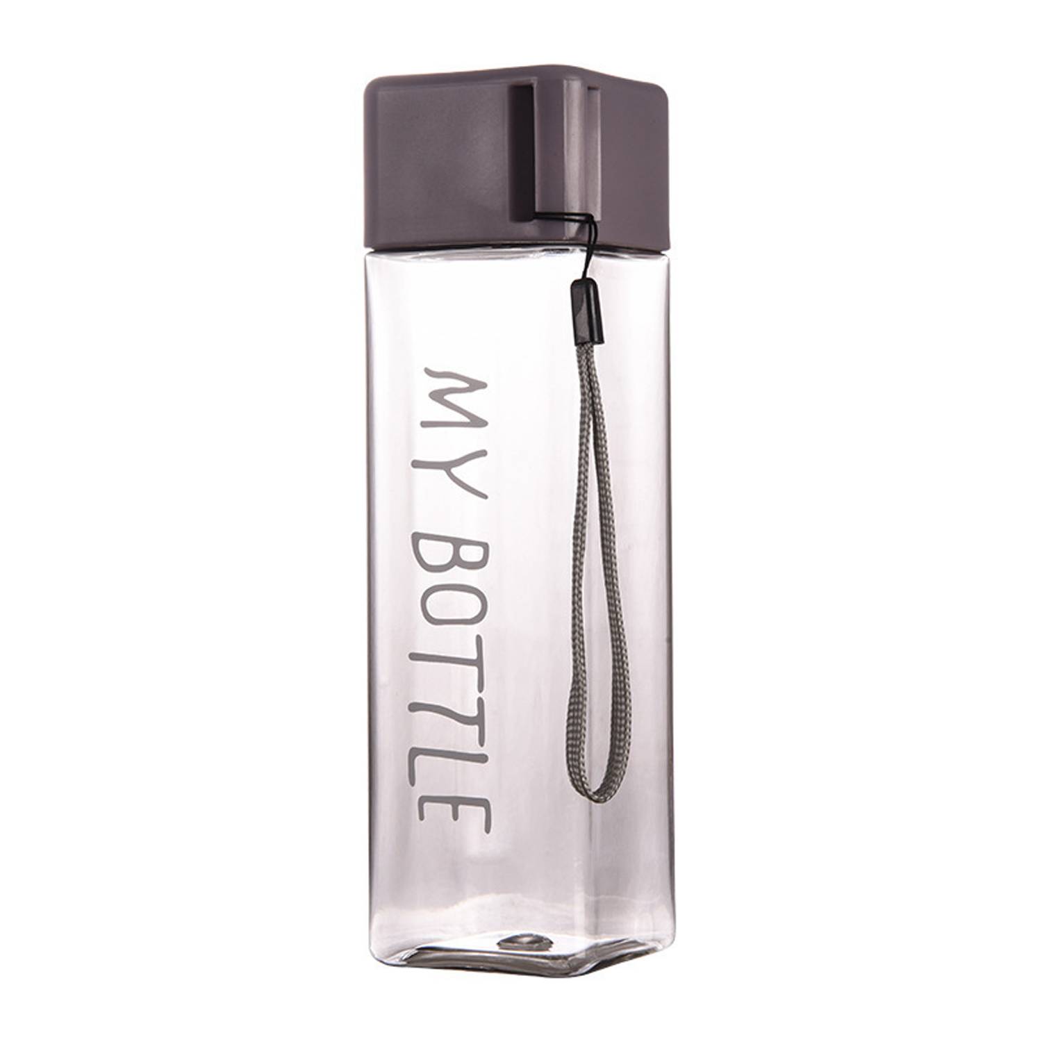 16oz Square Plastic Water Bottle 7