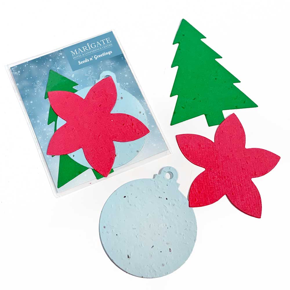 Single-Sided Holiday Seed Paper Shape Packs 1