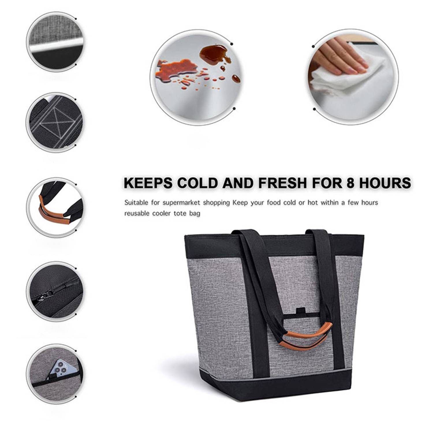 Insulated Cooler Tote Bag 2