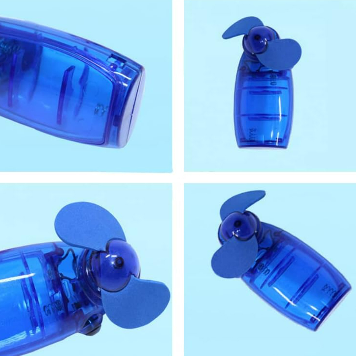 Mini Handheld Spray Fan with Soft Blades and Custom Logo 7