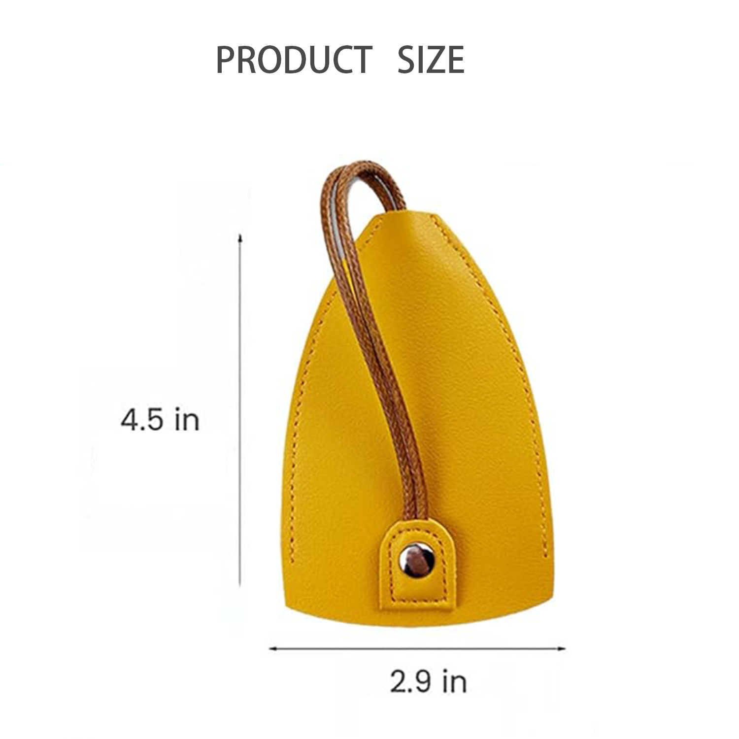 Creative PU Leather Car Case Mini Pull-Out Key Holder 6