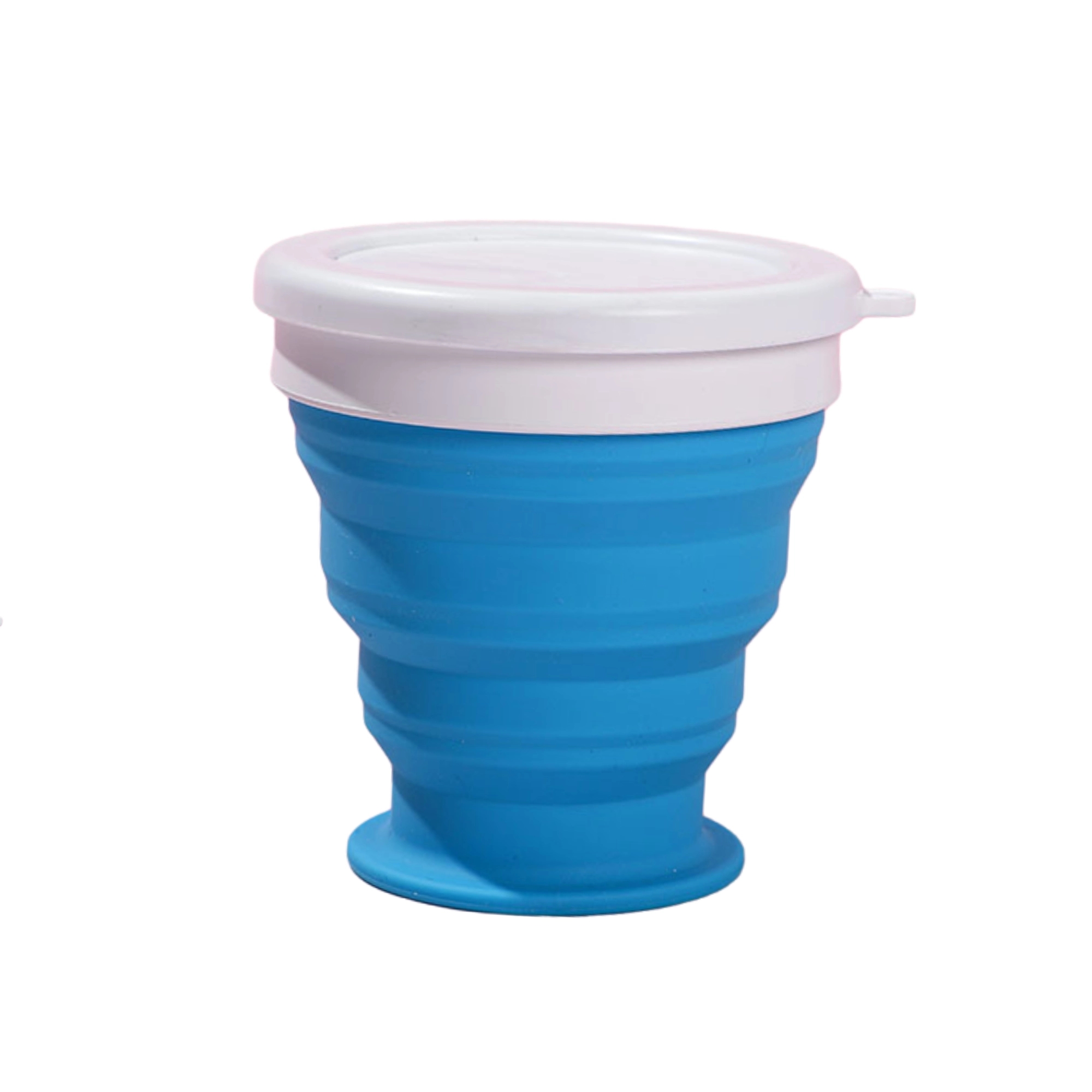 Silicone Folding Camping Cup with Lids 2