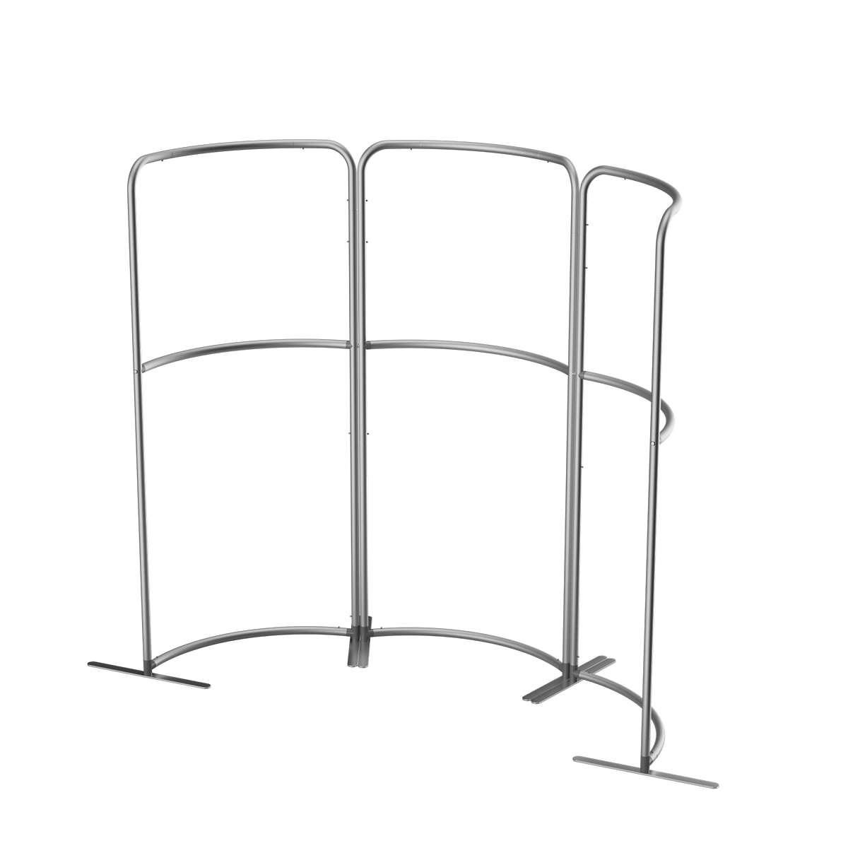 NEW MagLock Curved Fabric Display Kit C - 6.6'x6.5' 2