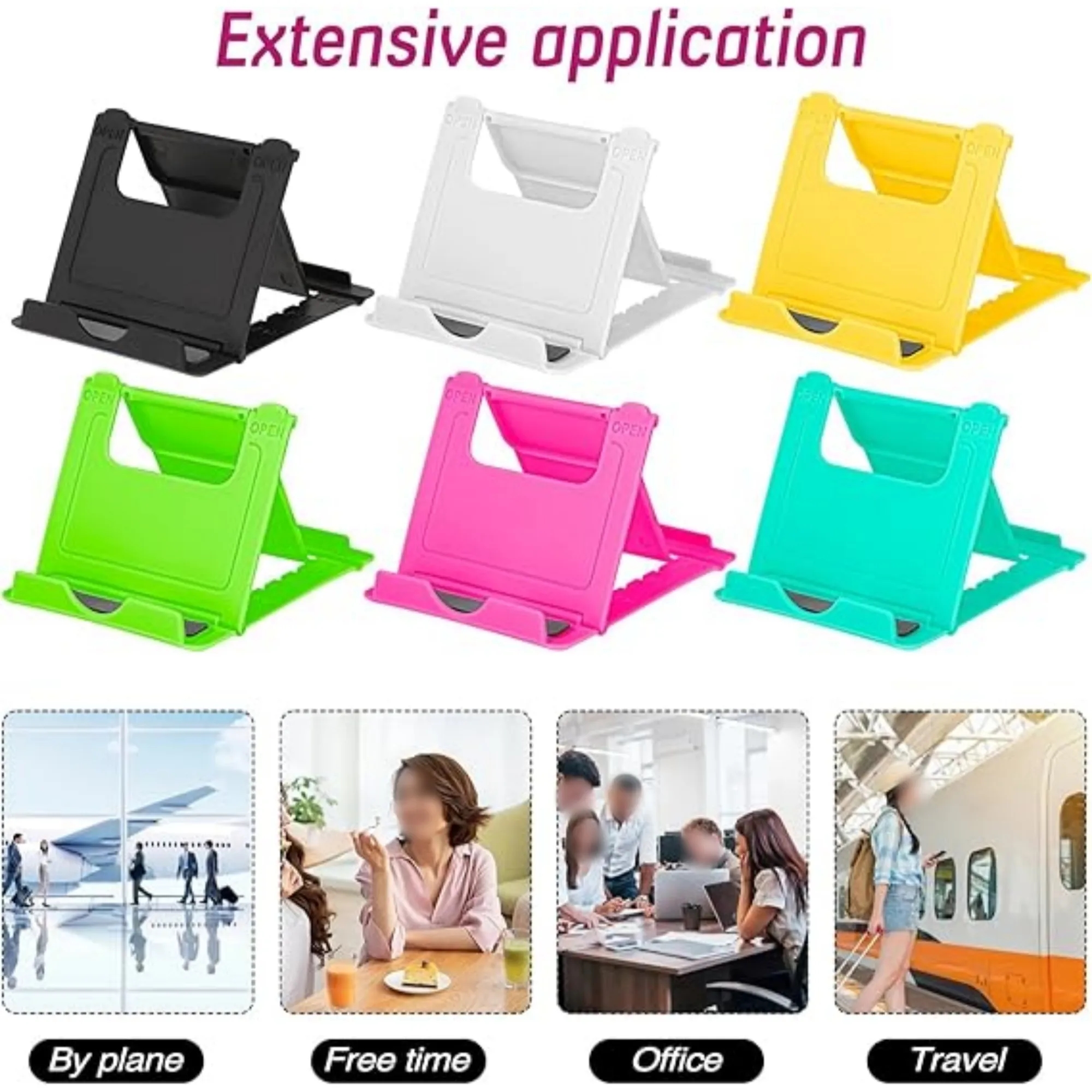 MOQ Universal Cell Phone Stand Holder for Desk and Travel 3