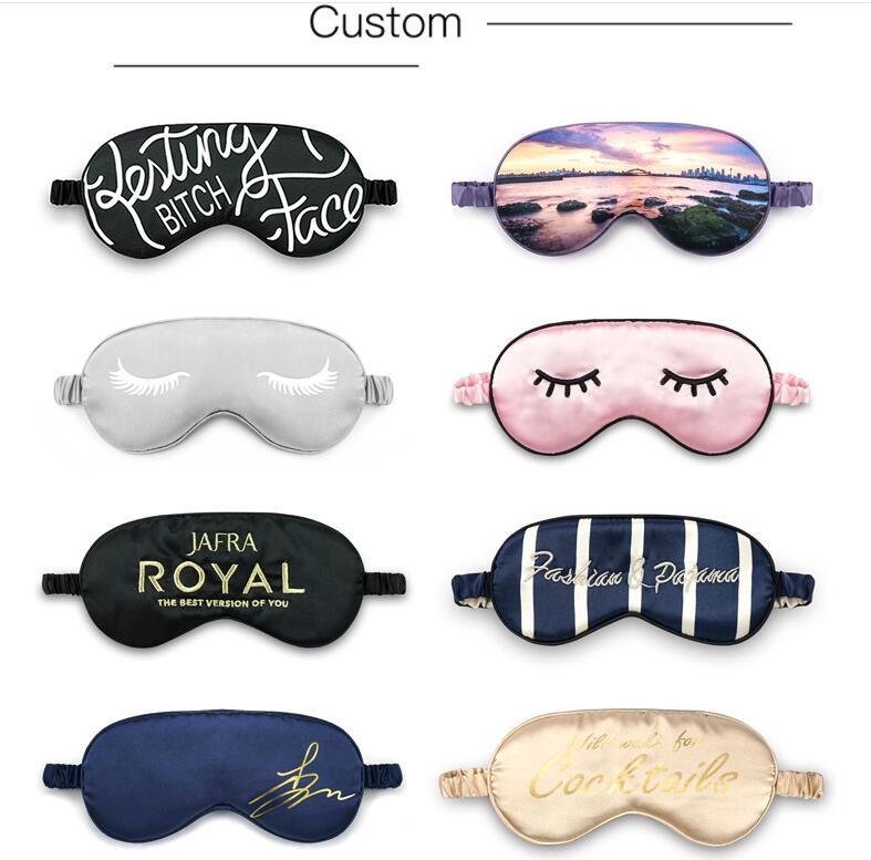 Eyeshade sleep silk eye mask 9