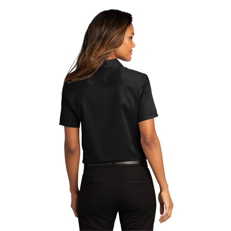 Port Authority Ladies Short Sleeve SuperPro React Twill Shirt. 6