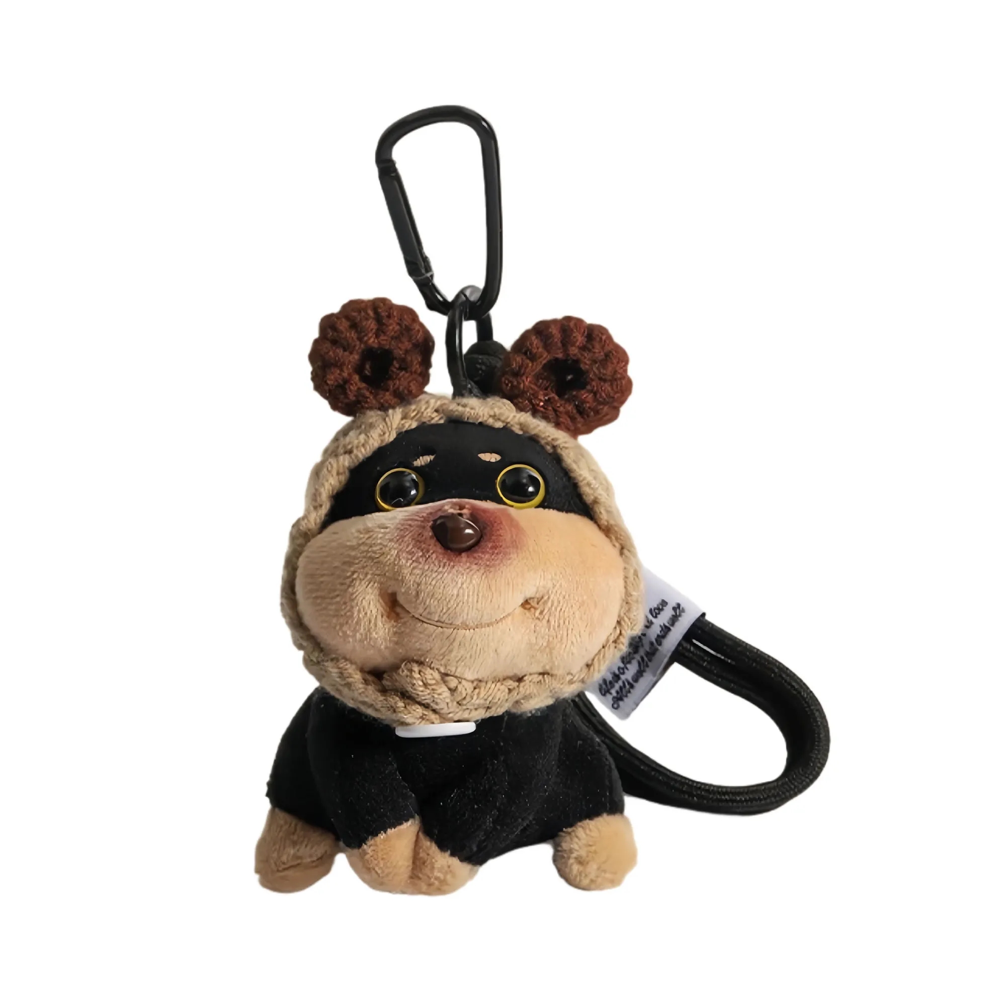 Bee Puppy Plush Keychain For Backpack Decor 8