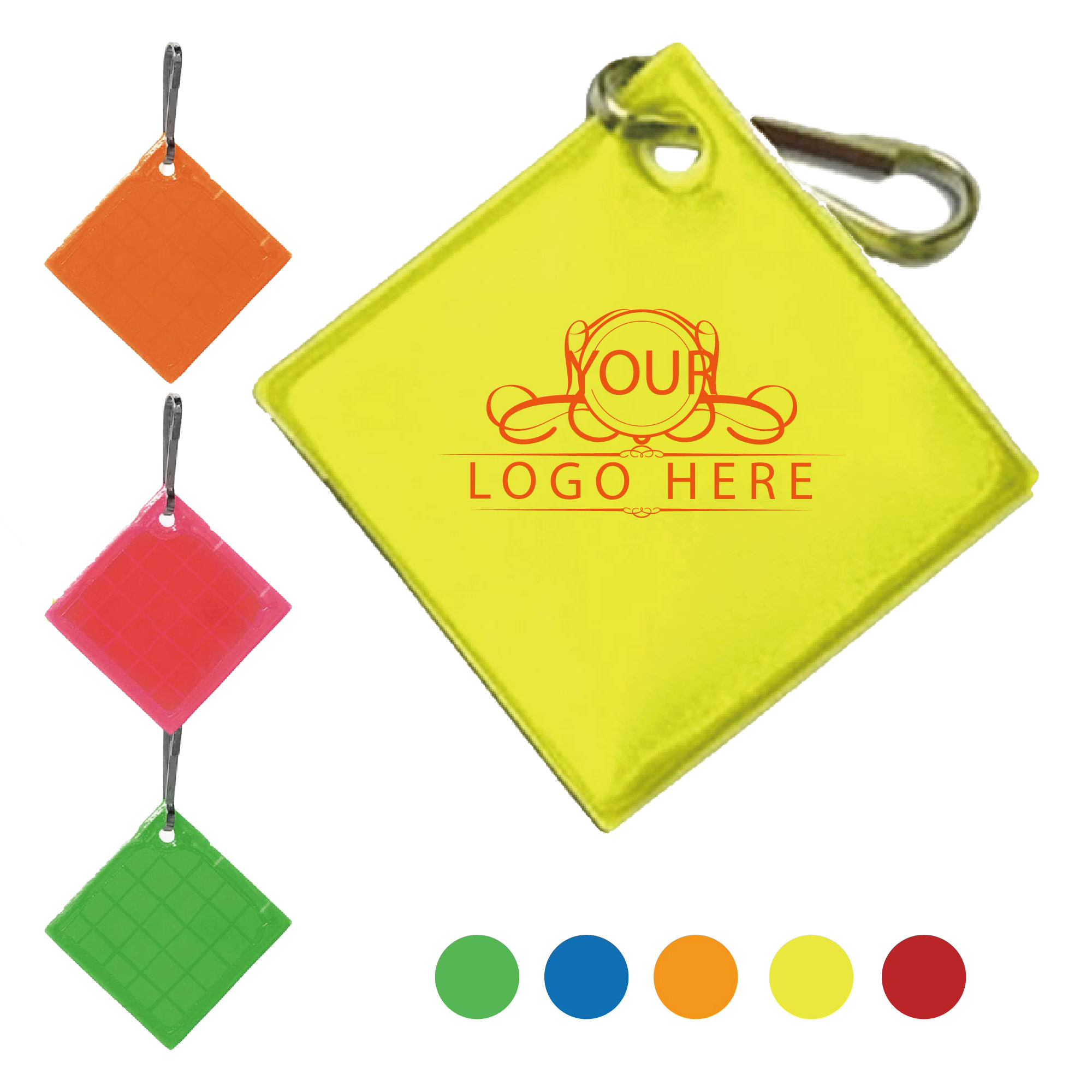 High-Visibility Safety Reflective Key Chain 2
