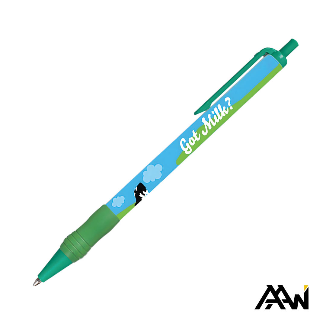 Value Slim Grip Pen Vividprint™ Barrel & Matte Colored Trim 14
