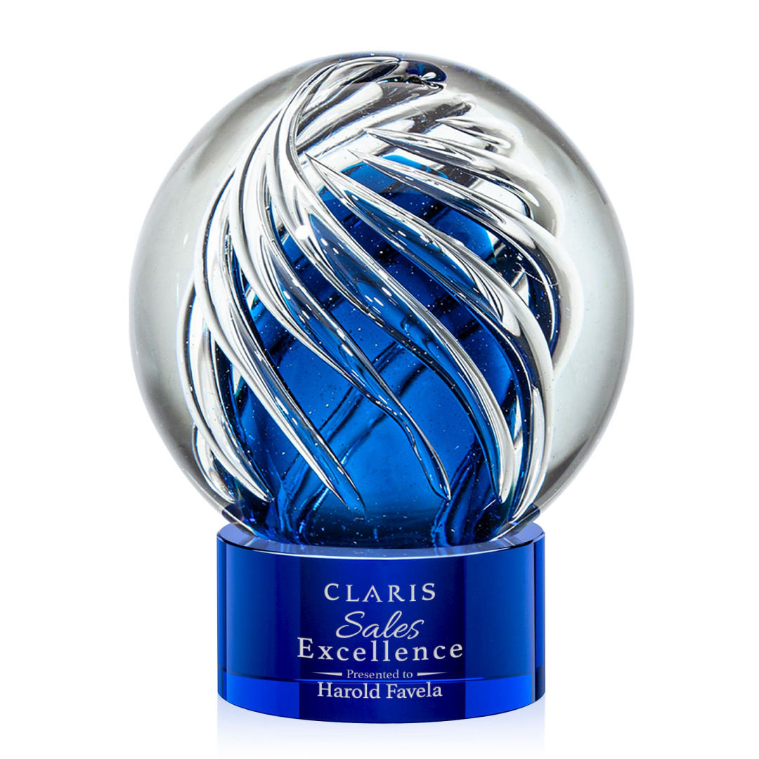 Genista Award on Marvel Base - Blue