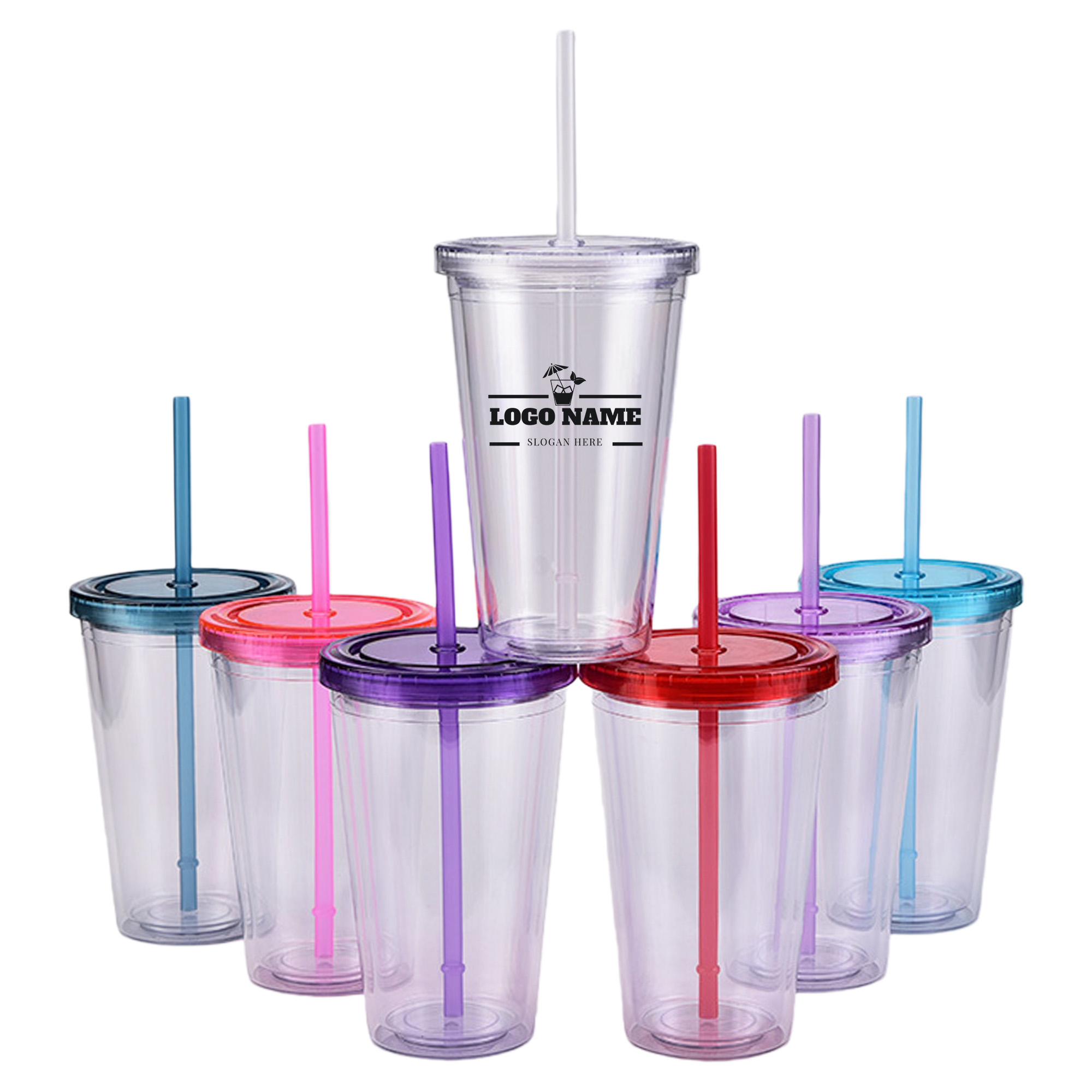 Plastic Reusable Leakproof Cup 2