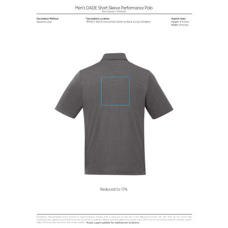 Men's DADE Short Sleeve Polo 994