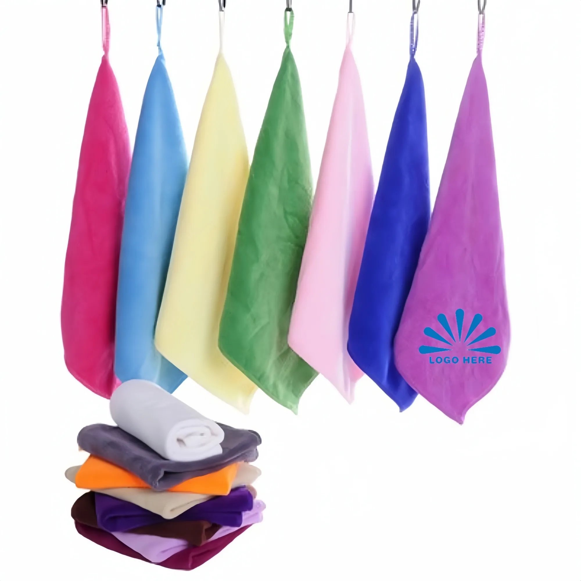 Soft Absorbent Microfiber Cleaning Cloth Towel 2