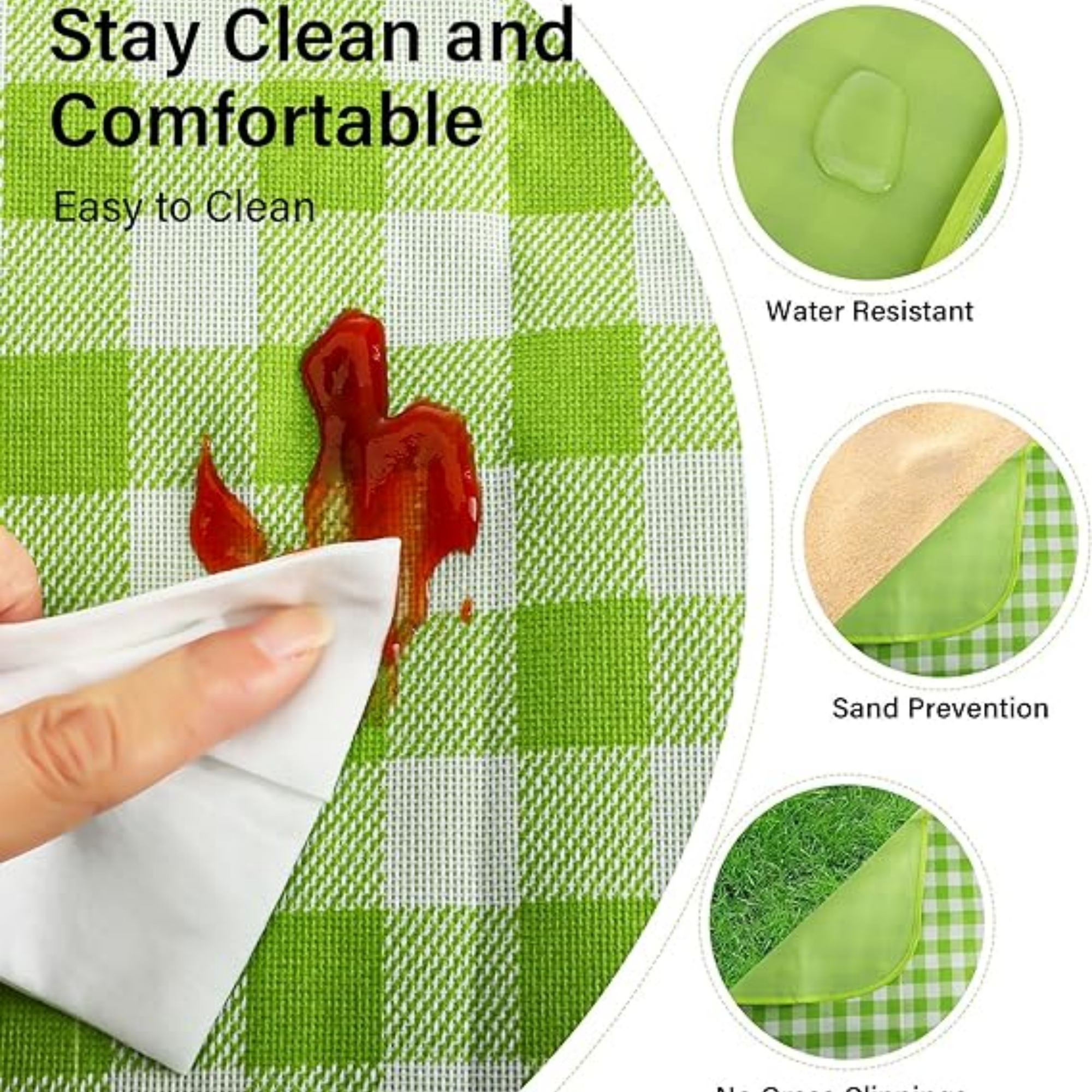 Plaids Picnic Blankets 40"x60" 5