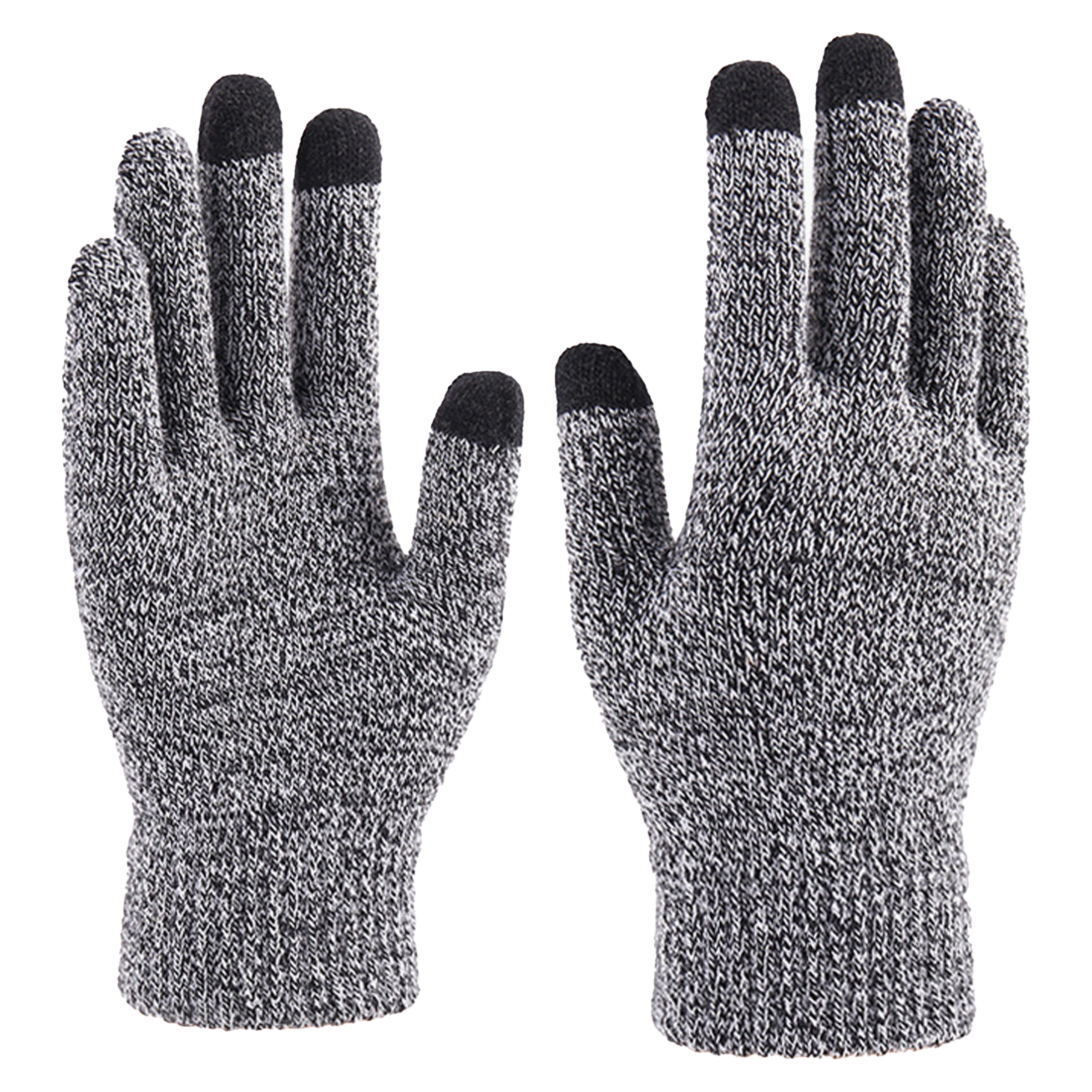 Acrylic Thick And Warm Knitted Gloves 8