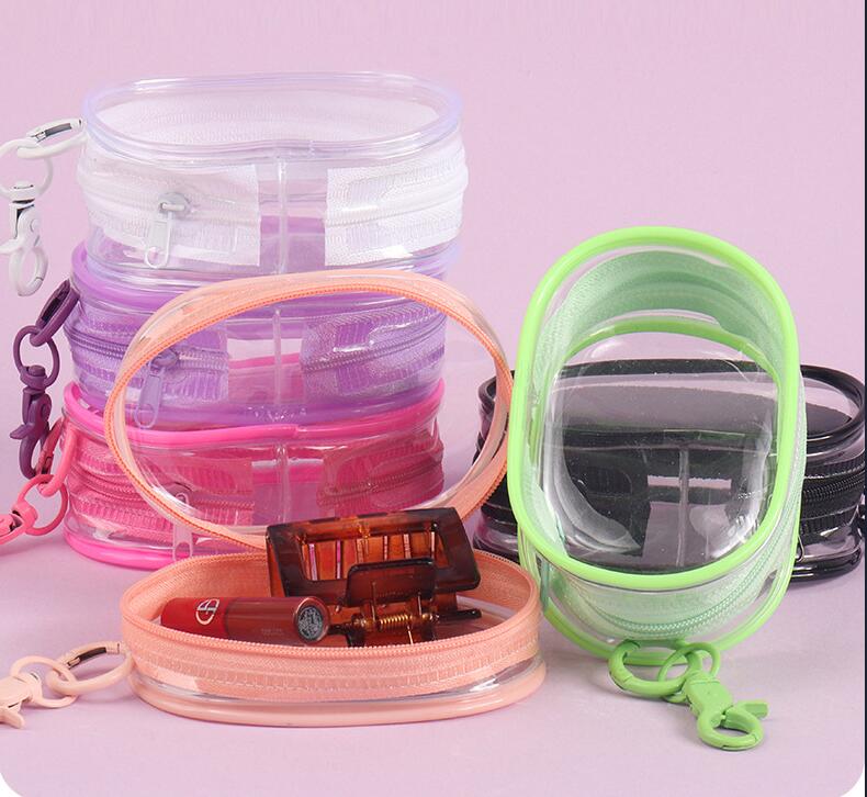 Transparent Charging Cable Organizer With Keychain 3