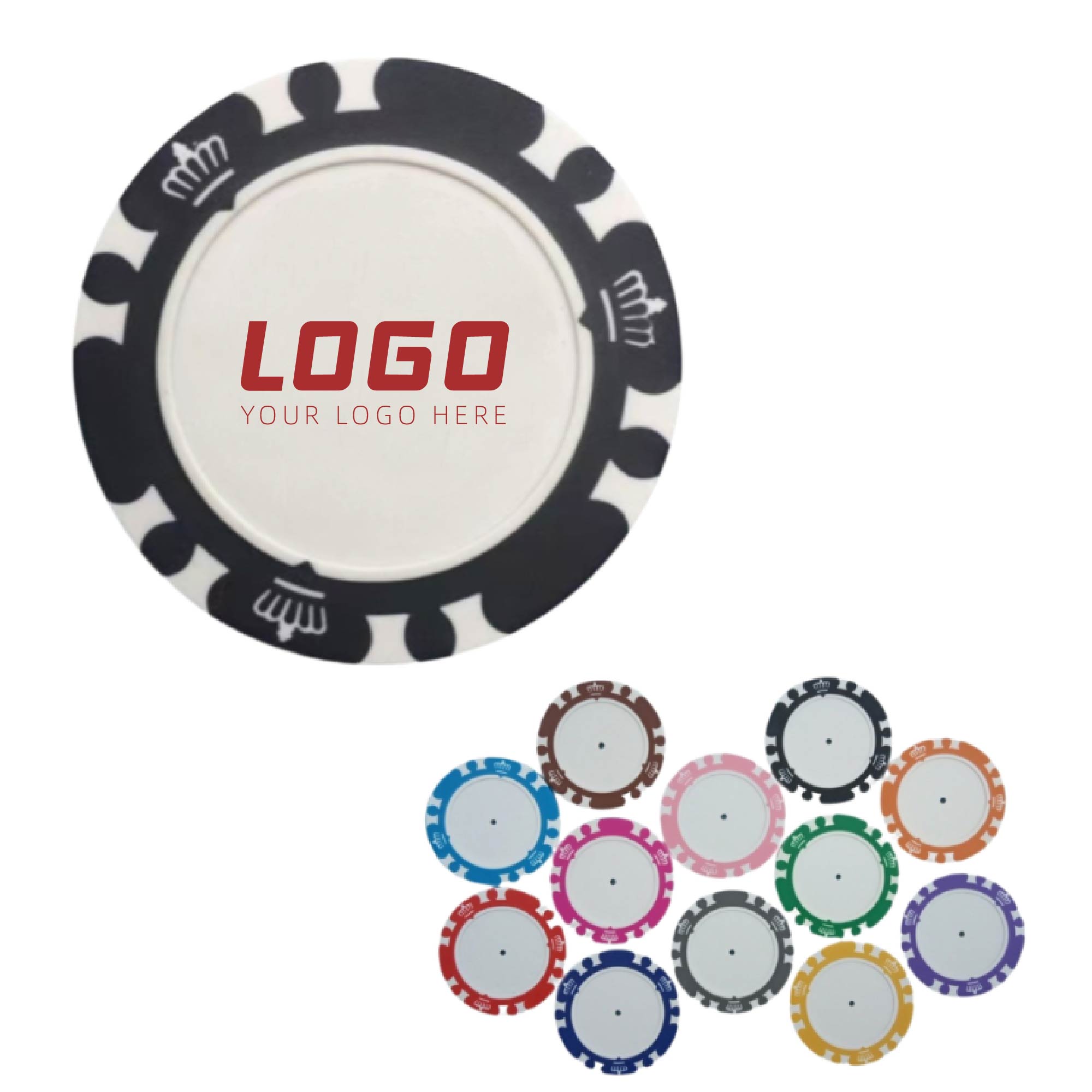 MOQ 20pcs Casino-Grade Clay Chip 2