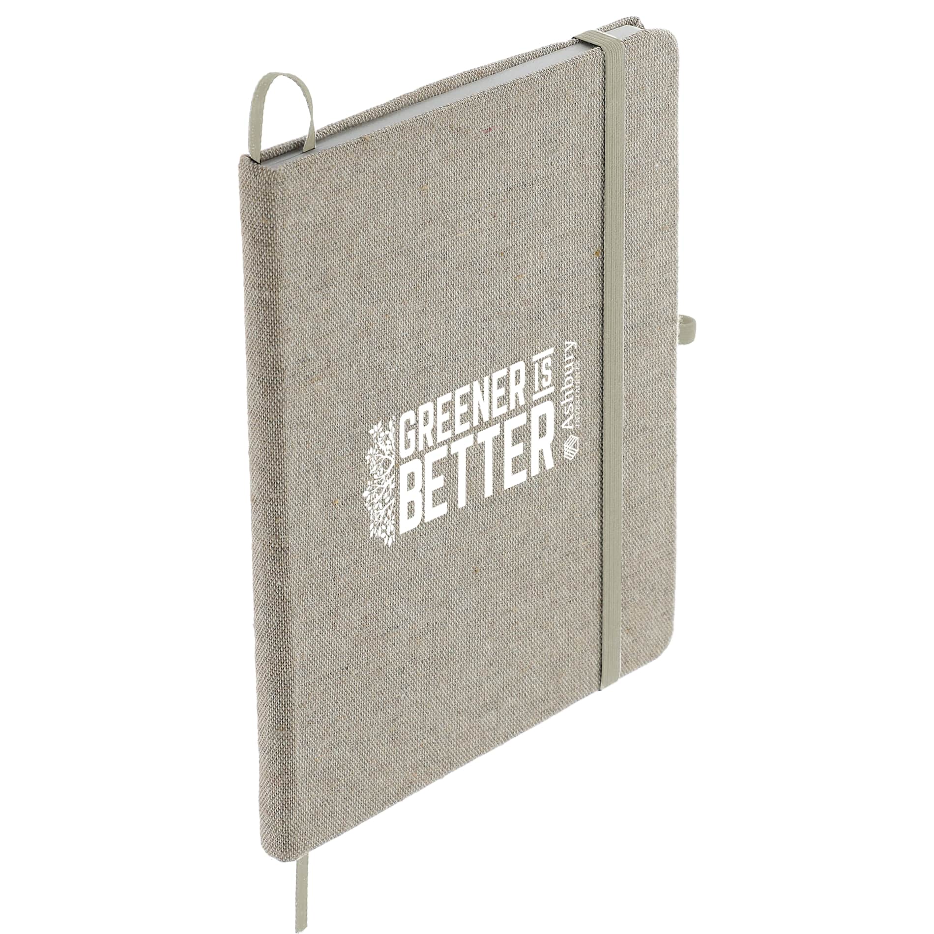 FSC® Mix 5" x 7" Recycled Cotton Bound Notebook 23