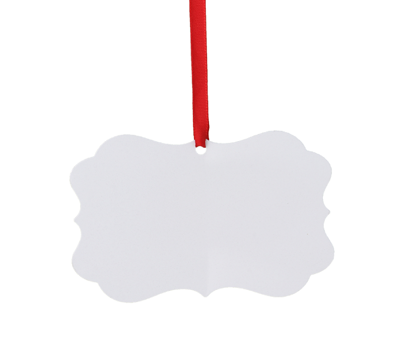Frame Aluminum Double-Sided Christmas Ornament 5