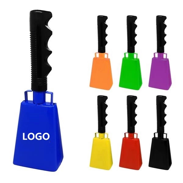 Cheering Long Handle Cowbell 8