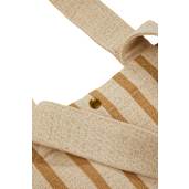 FEED Cotton and Jute Striped Tote 15