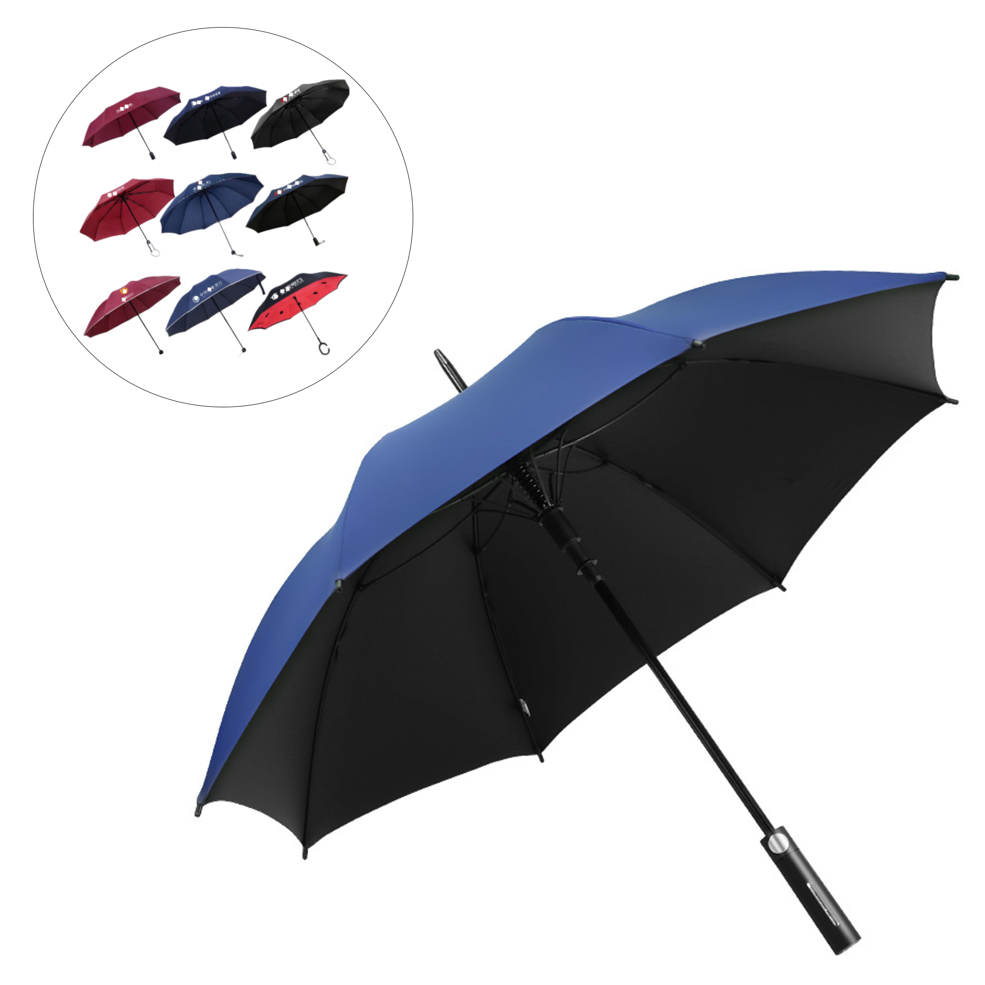 27 Inch Long Golf Umbrella 2