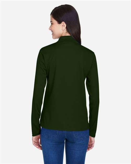 Women's Pinnacle Performance Long Sleeve Piqué Polo - 78192 15