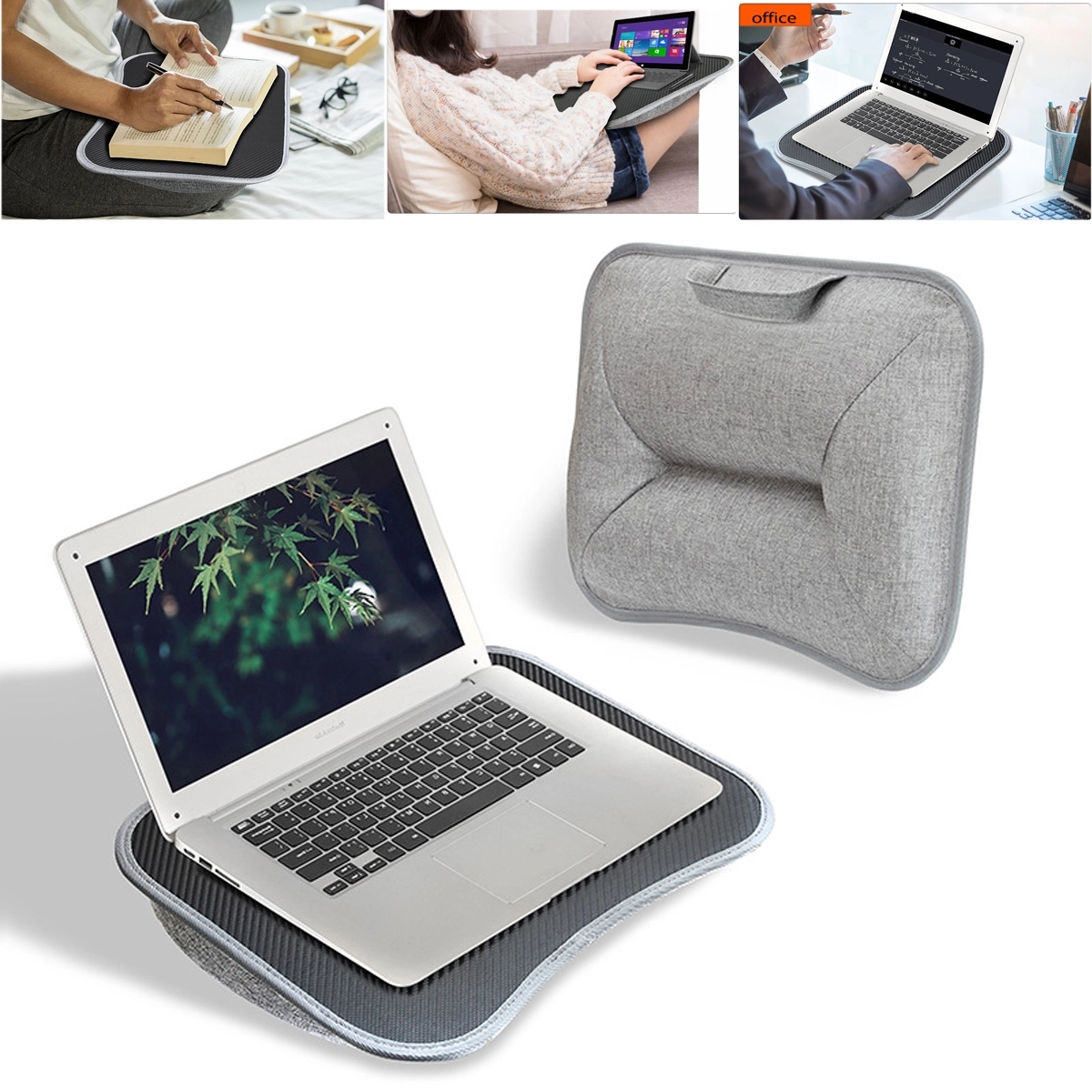 Laptop Stand With Pillow Cushion 2