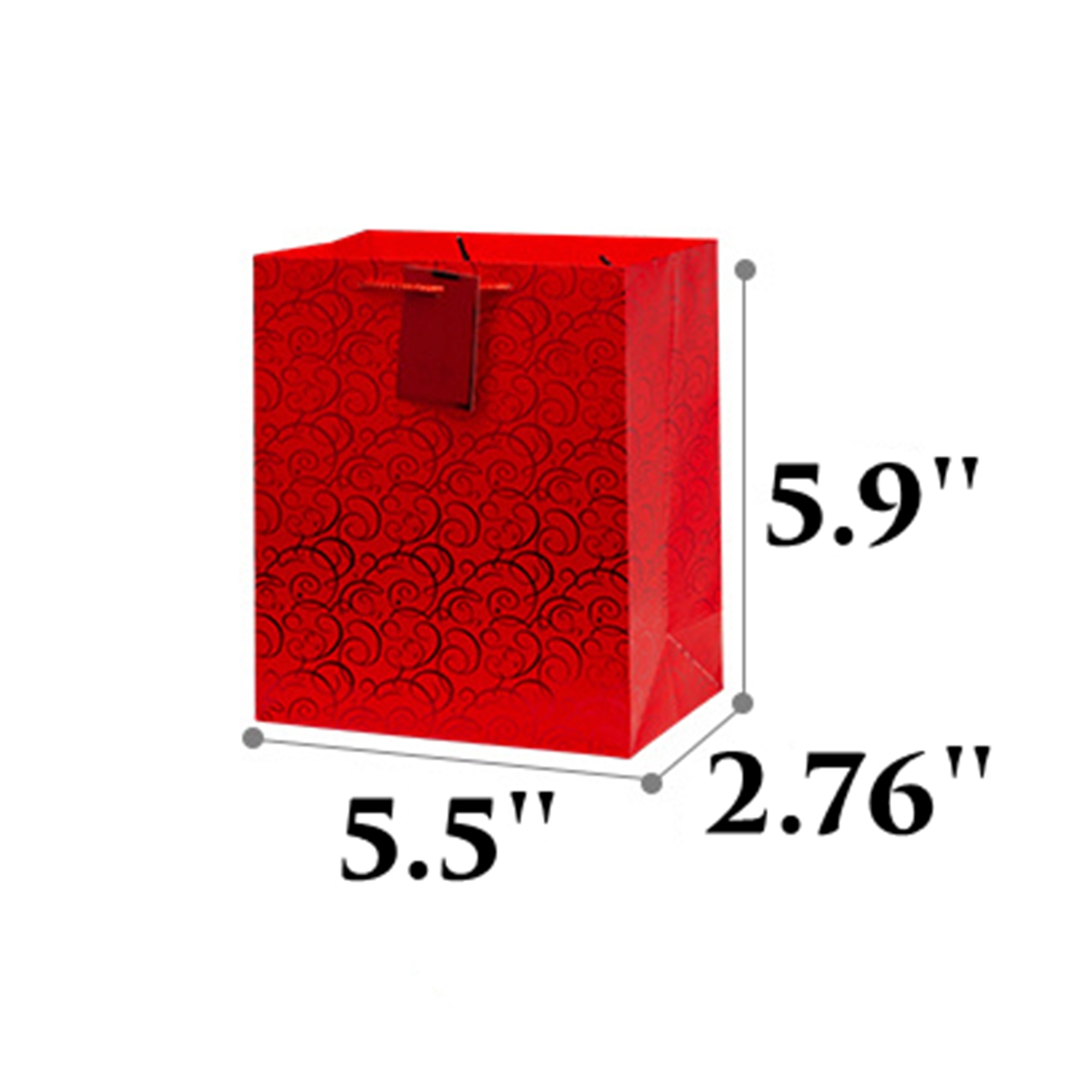 5.5'' Bronzing Gift Bag MOQ 100PCS 2