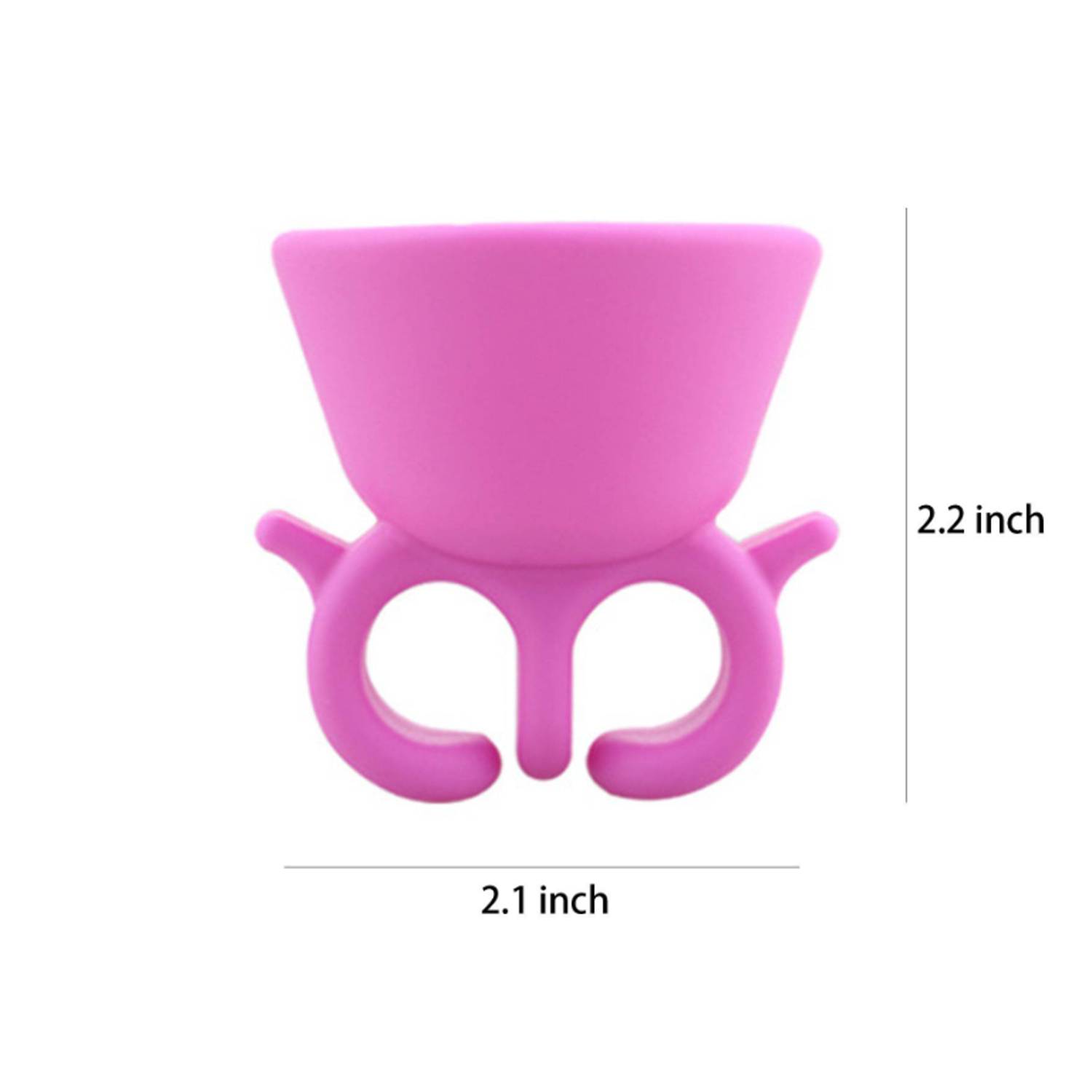 Silicone Wearable Nail Polish Holder 4