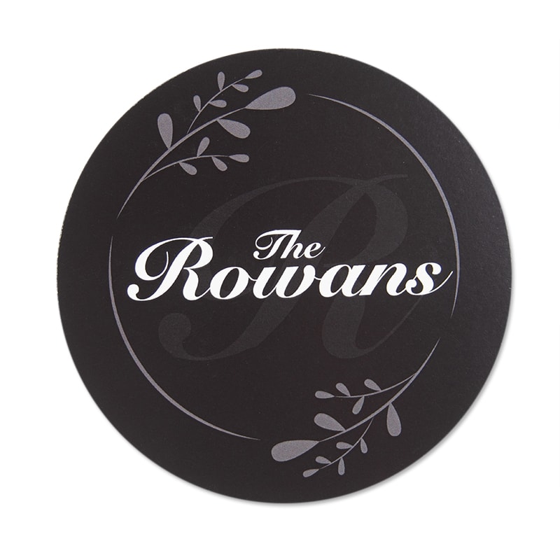 Paper Coasters - 3.5" Round 1