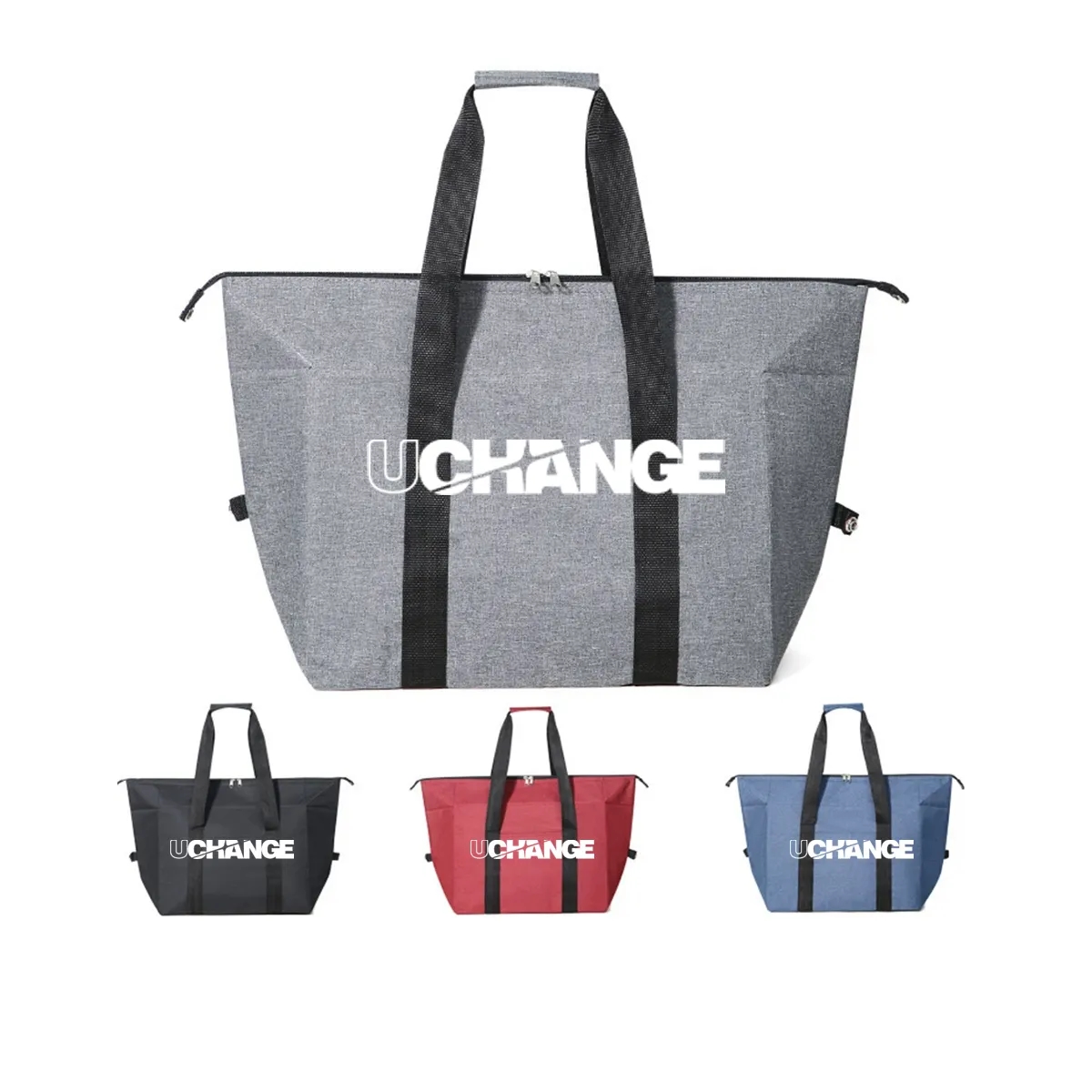 Collapsible Foldable Insulated Picnic Cooler Lunch Tote Bag 6