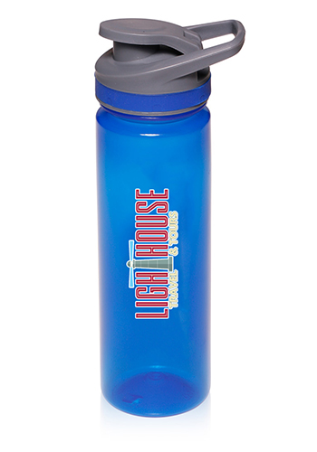 22 oz. Plastic Sports Water Bottles with Flip Lid 2