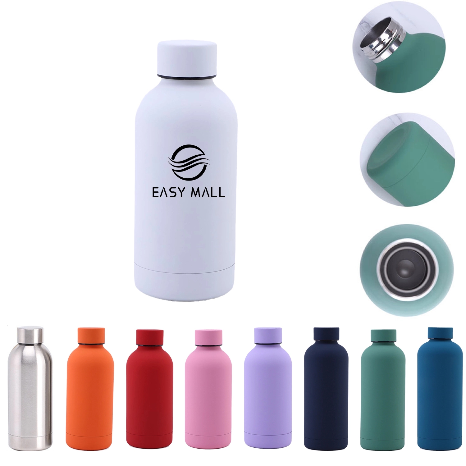 25Oz Stainless Steel Portable Thermos Bottle, custom water bottle with logo imprint 2