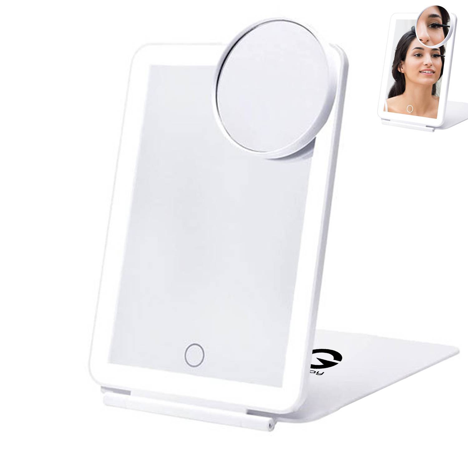 Portable Makeup Mirror with Led Lights 2