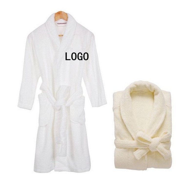 Micro Fiber Shawl Collar Bath Robe 2