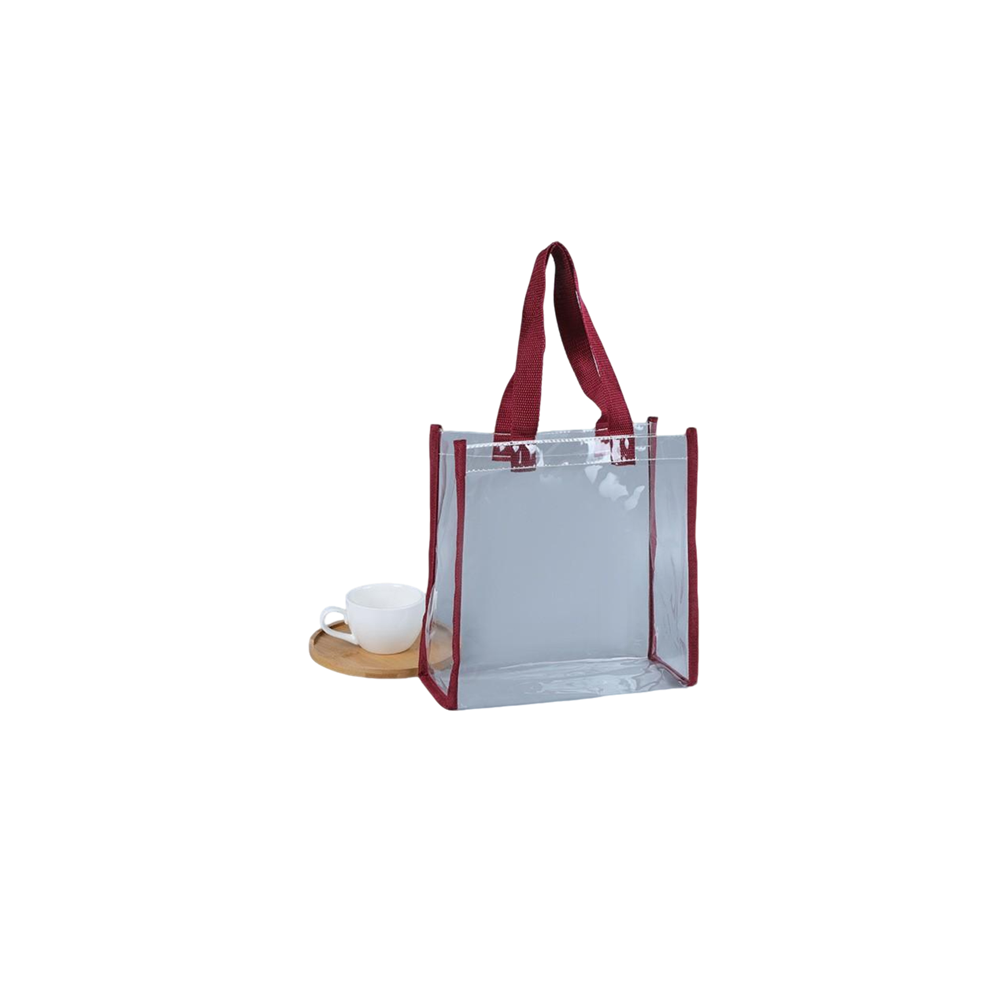 Clear Stadium Tote Bag With Handles 42