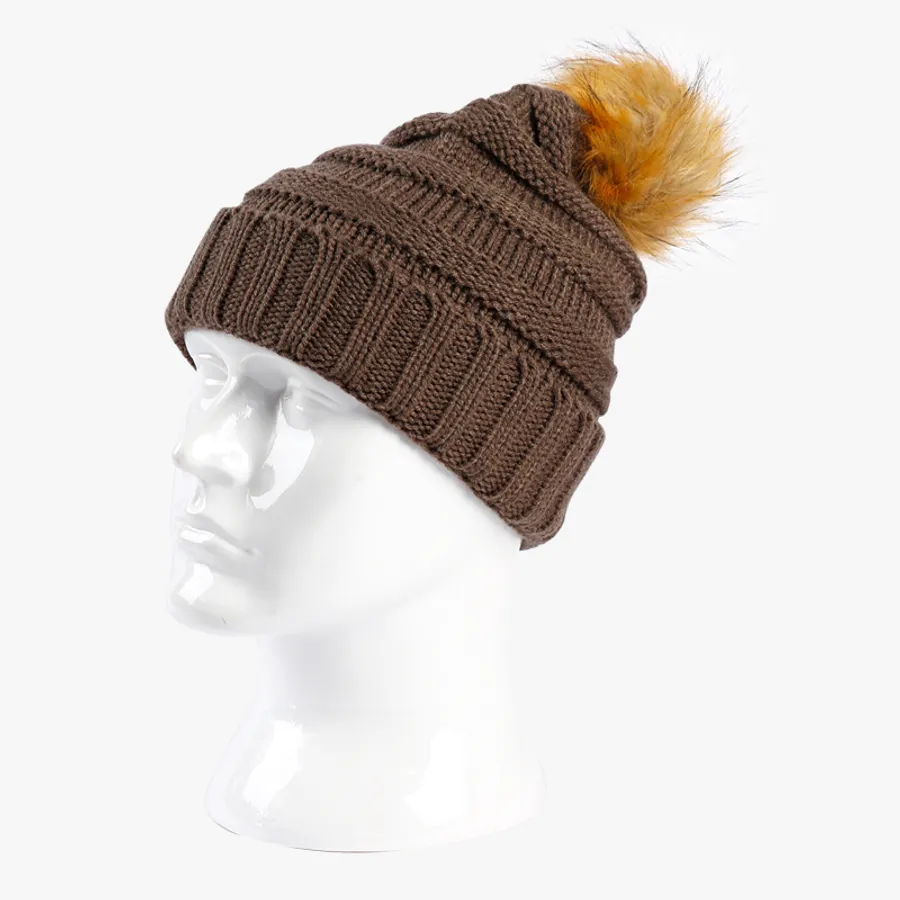Snazzy Acrylic Beanies w/ Pom 4