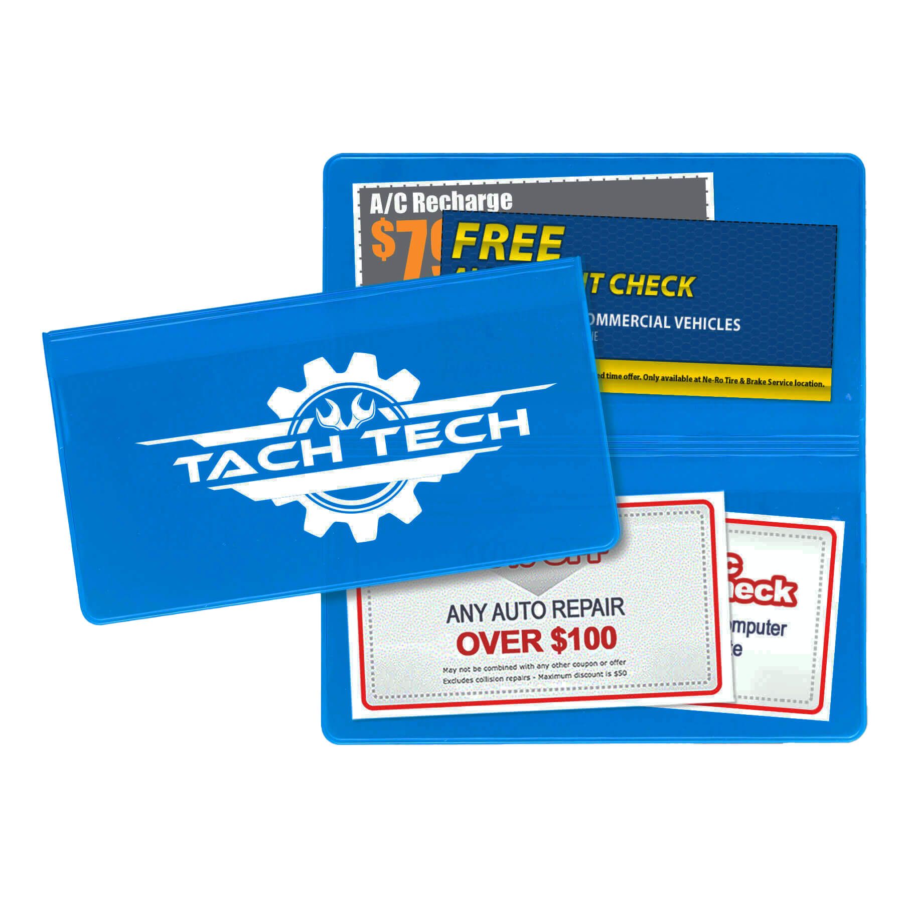 Translucent Vinyl Coupon Holder 5