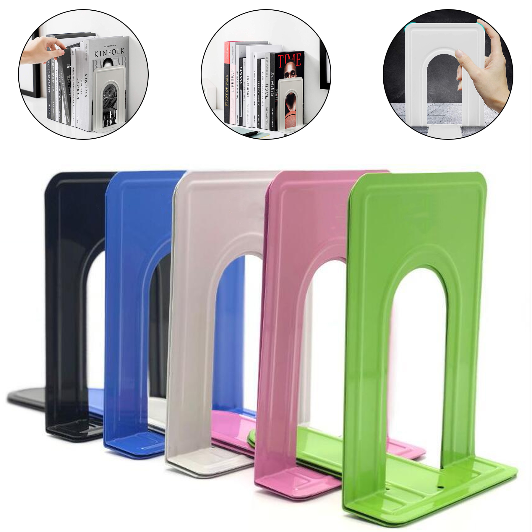 Non-Skid End to Hold Books 1