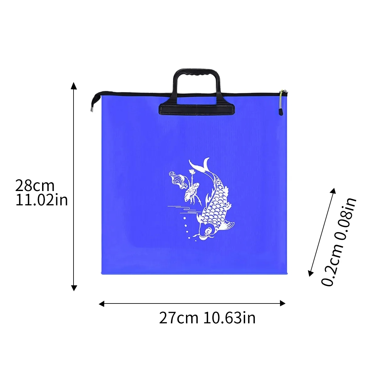 EVA Fishing Gear Storage Bag With Zipper And Handle 7
