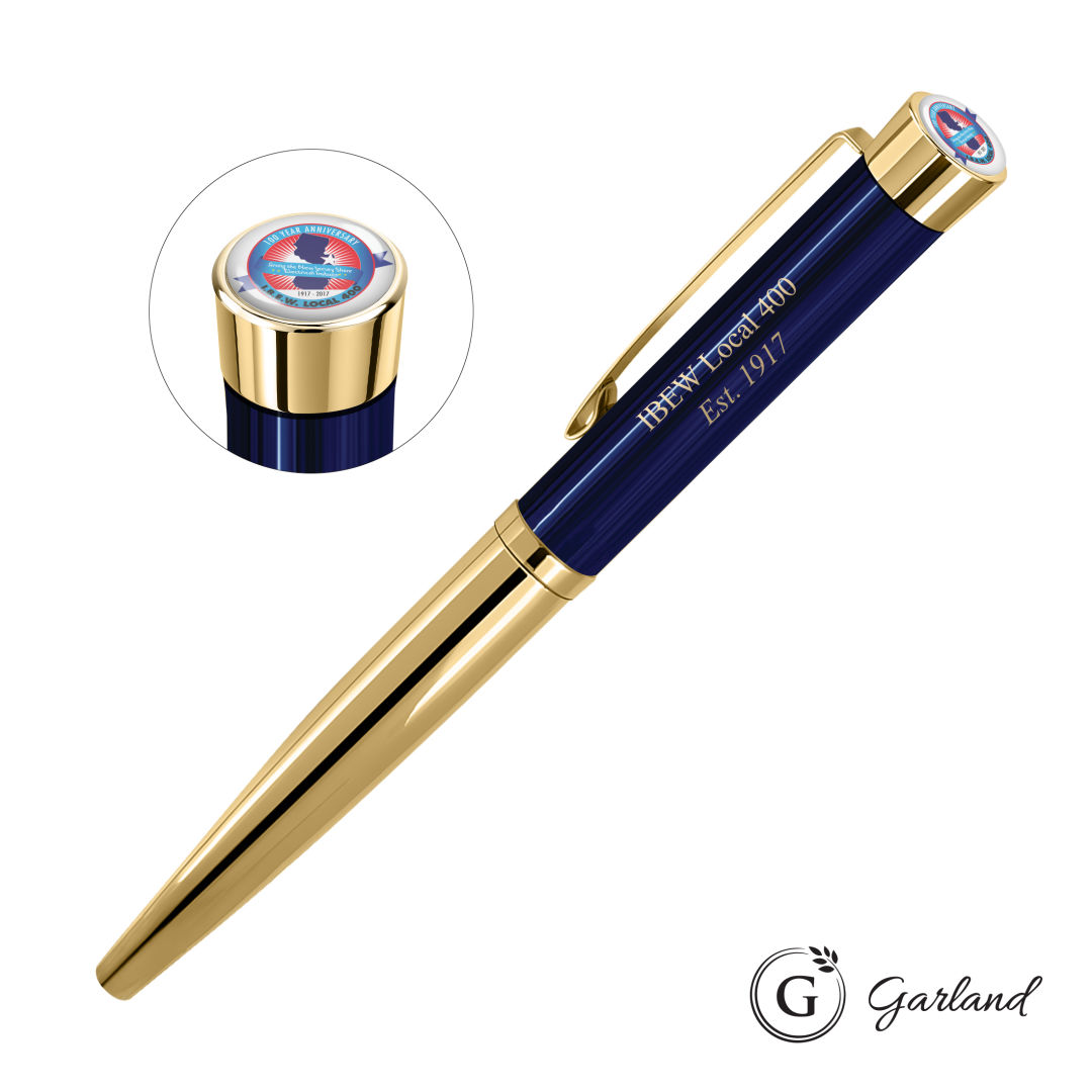 Garland®  Executive Custom Monogram Empire Felt Tip Pen-Gold 6