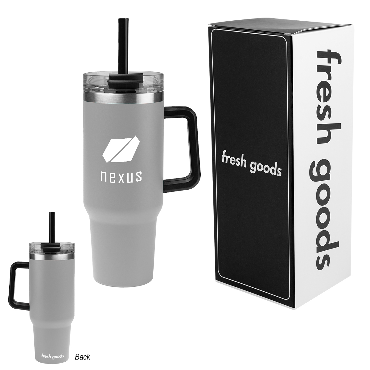 Fresh Goods 40 Oz. Intrepid Stainless Steel Tumbler 2