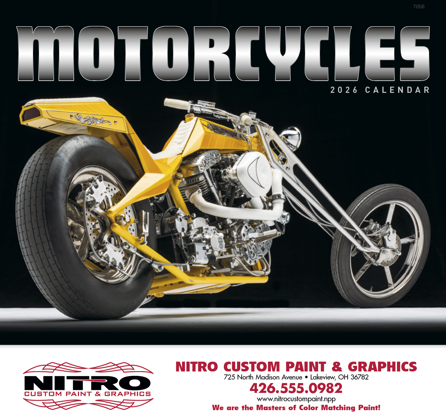 Good Value™ Motorcycles - Stapled Calendar 38