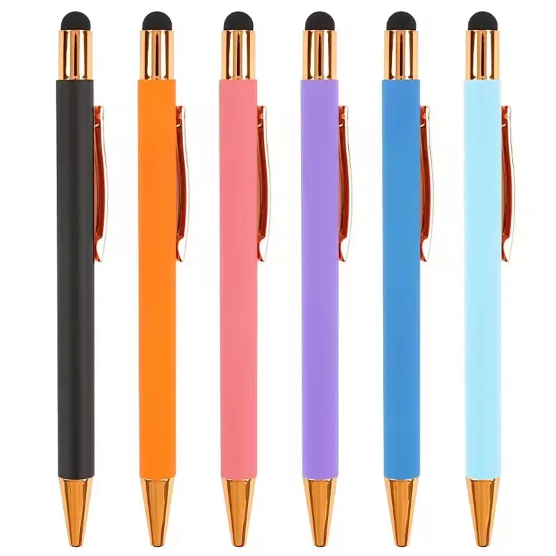 Custom Bowie Softy Rose Gold Stylus Pen 5